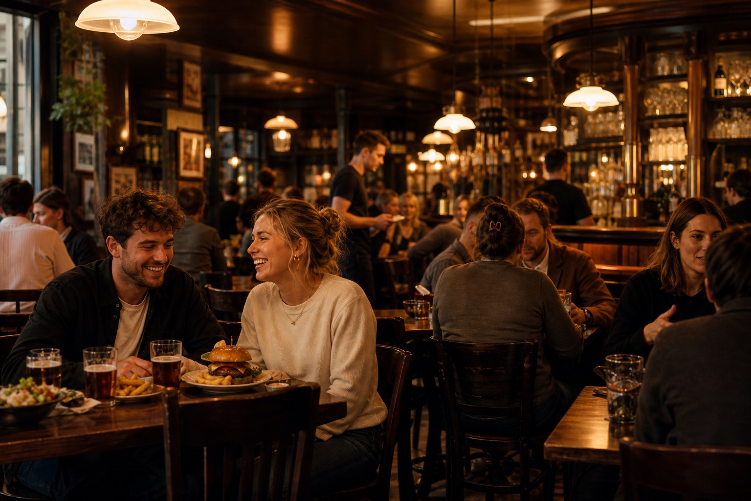 Lion Bar Hornstull restaurangmiljö